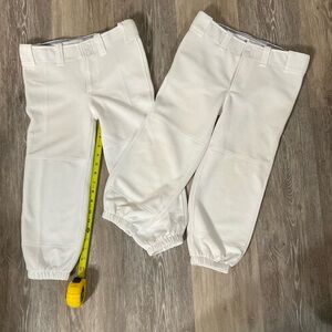 2 pair -  RIP IT Girls Youth XL Softball Pants